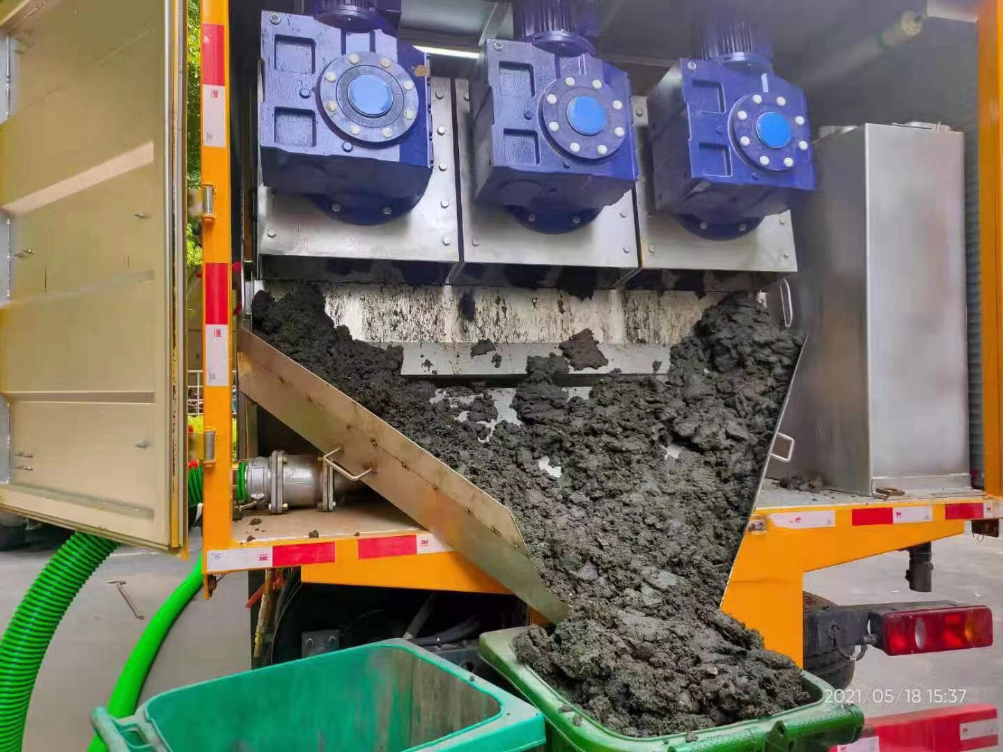 勉县化粪池清掏城市维护站-泥浆净化干湿分离处理